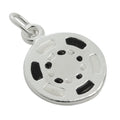 Sterling Silver & Enamel Poker Chip Charm