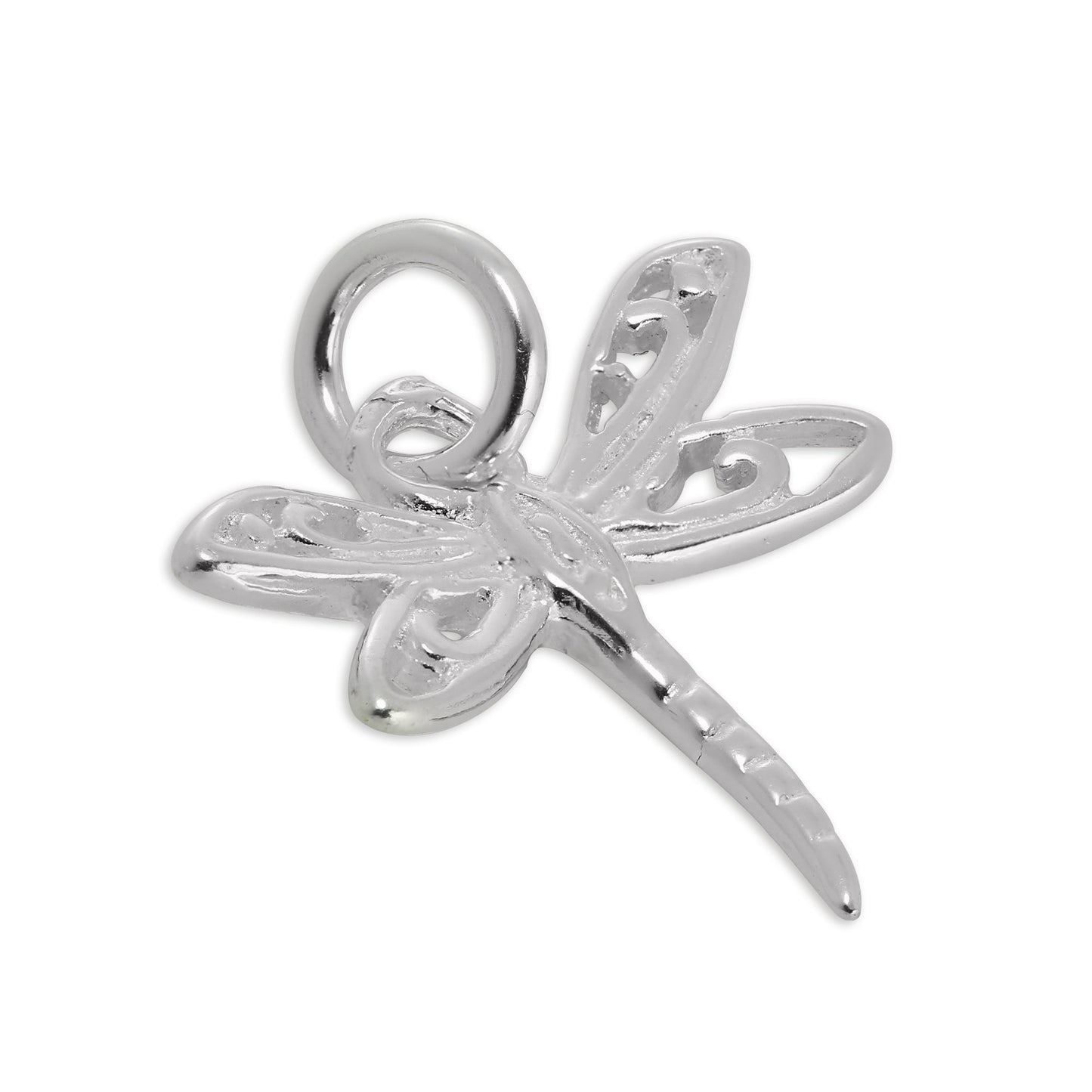 Sterling Silver Dragonfly Charm
