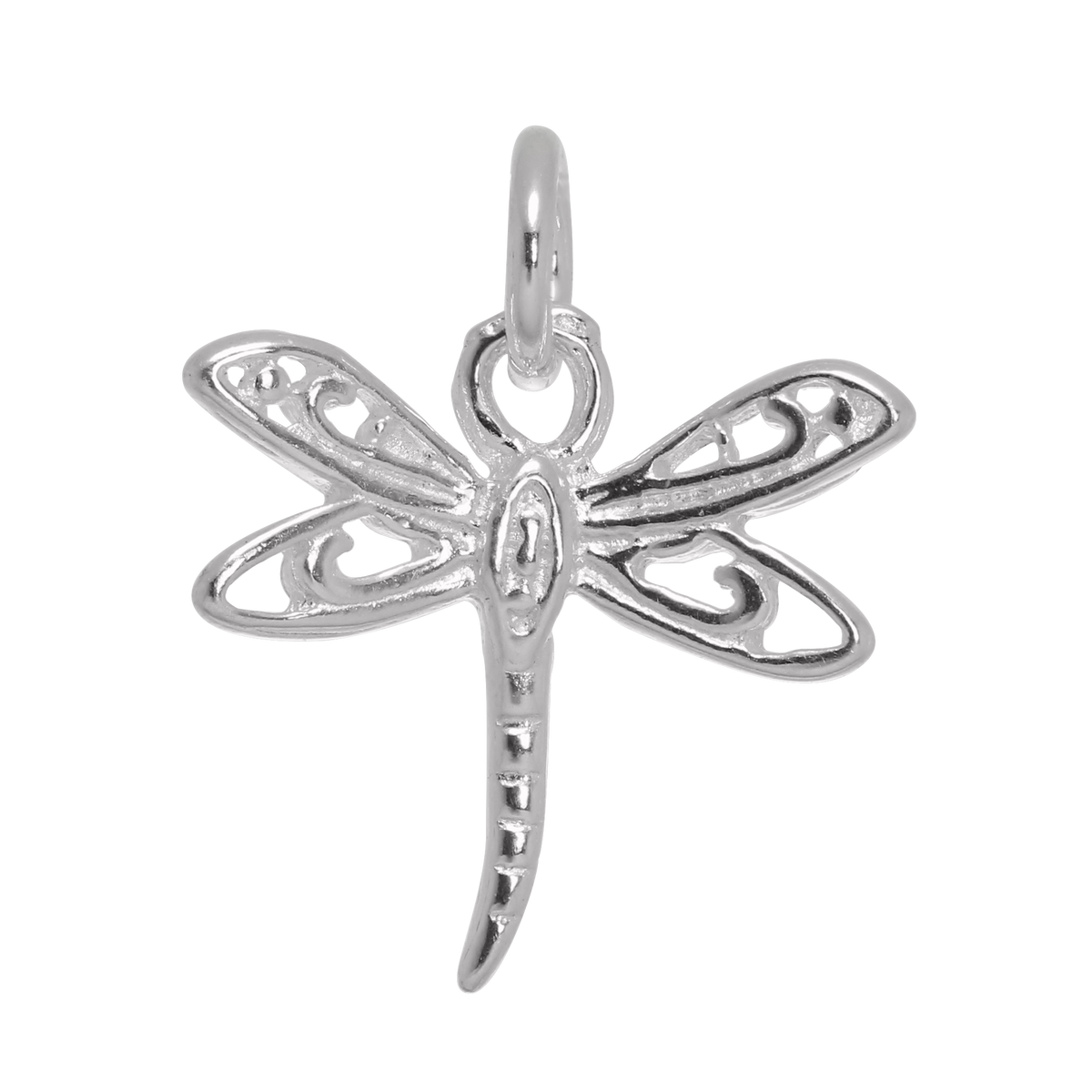 Sterling Silver Dragonfly Charm