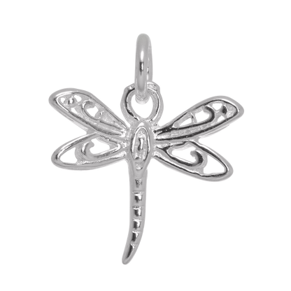Sterling Silver Dragonfly Charm