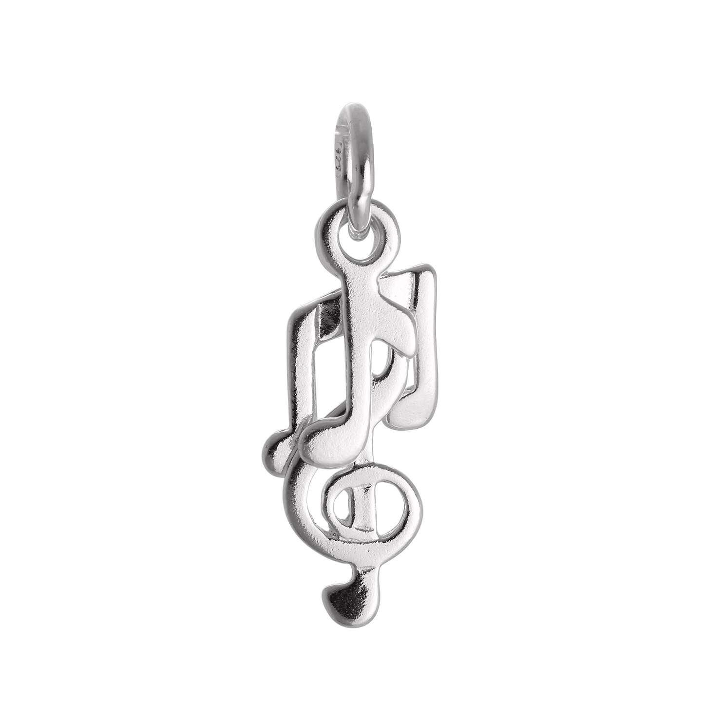 Sterling Silver Music Notes Charm