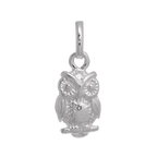 Sterling Silver Owl Charm