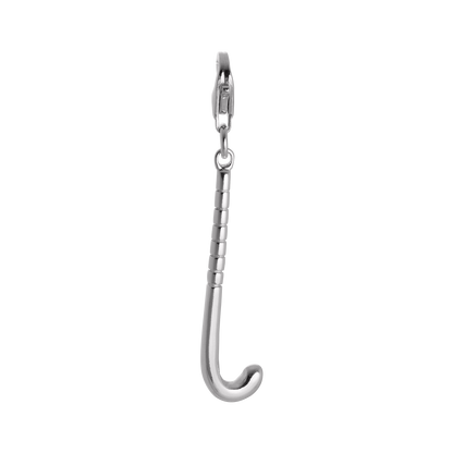 Sterling Silver Hockey Stick Clip on Charm