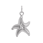 Sterling Silver Starfish Charm
