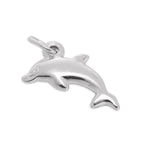 Sterling Silver Jumping Dolphin Charm