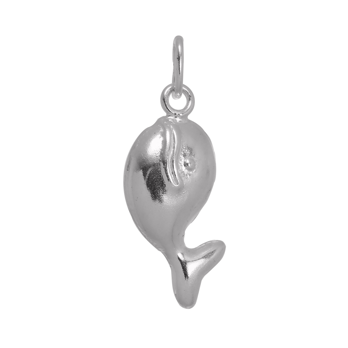 Sterling Silver Whale Charm