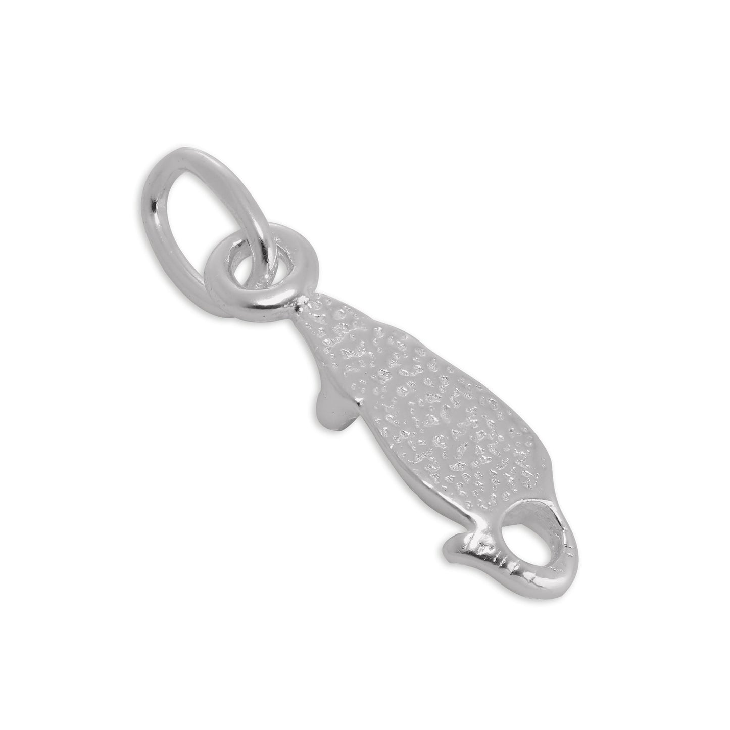 Tiny Sterling Silver Mouse Charm