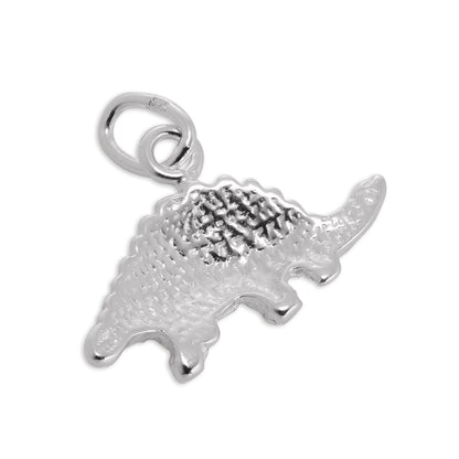 Sterling Silver Stegasaurus Dinosaur Charm