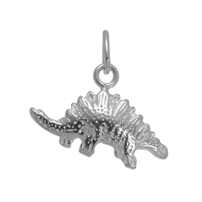 Sterling Silver Stegasaurus Dinosaur Charm