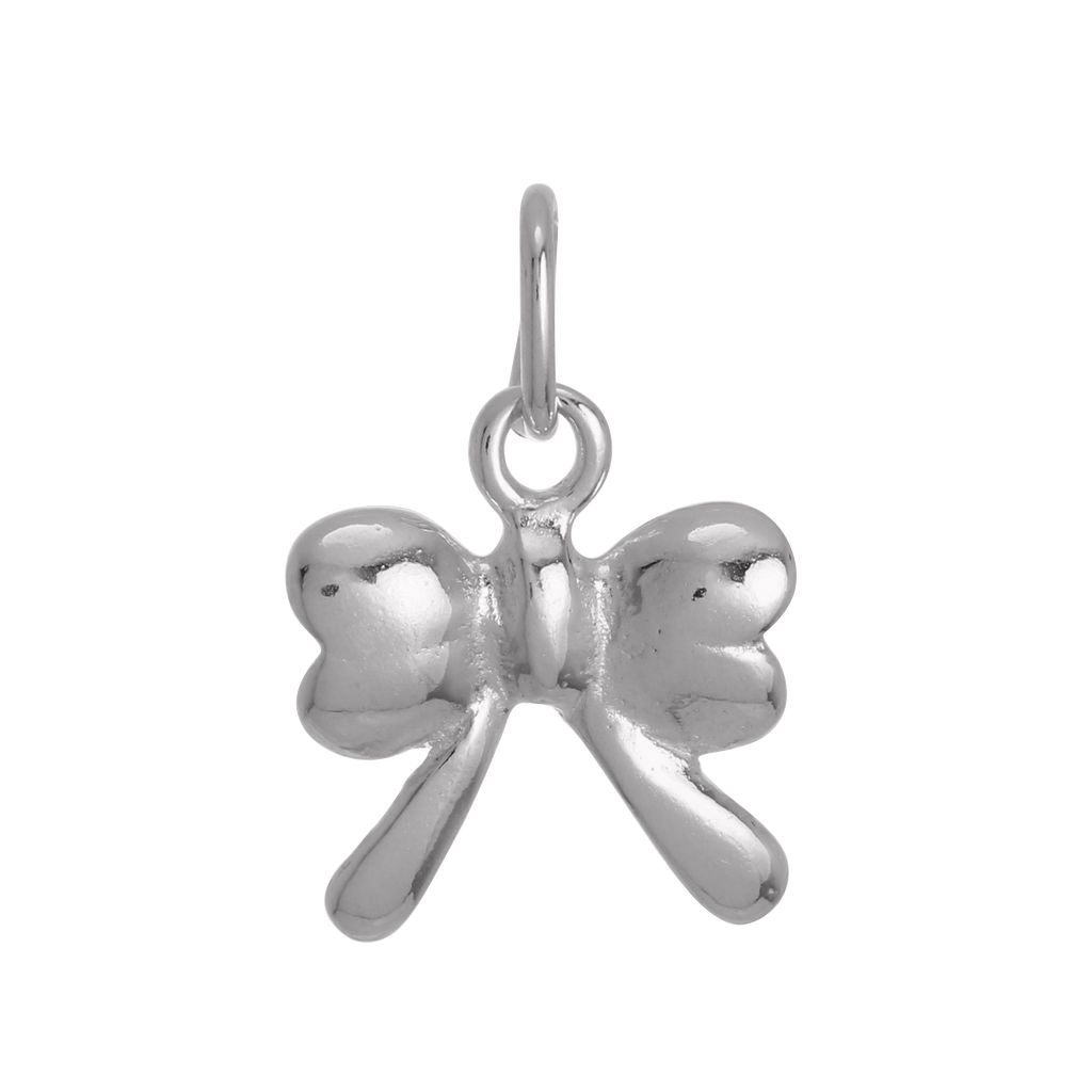 Sterling Silver Ribbon Bow Charm