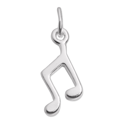 Sterling Silver Music Note Charm
