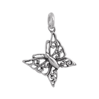 Sterling Silver Filigree Butterfly Charm