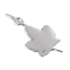 Sterling Silver Leaf Charm