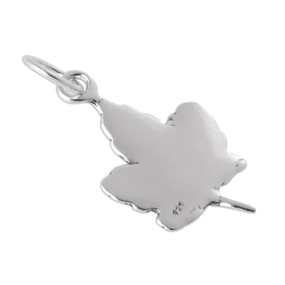 Sterling Silver Leaf Charm