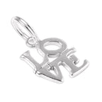 Sterling Silver Love Charm