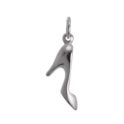 Sterling Silver High Heeled Shoe Charm