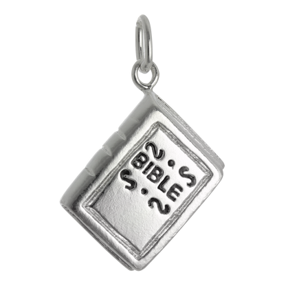Sterling Silver Bible Charm
