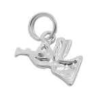 Sterling Silver Heralding Angel Charm