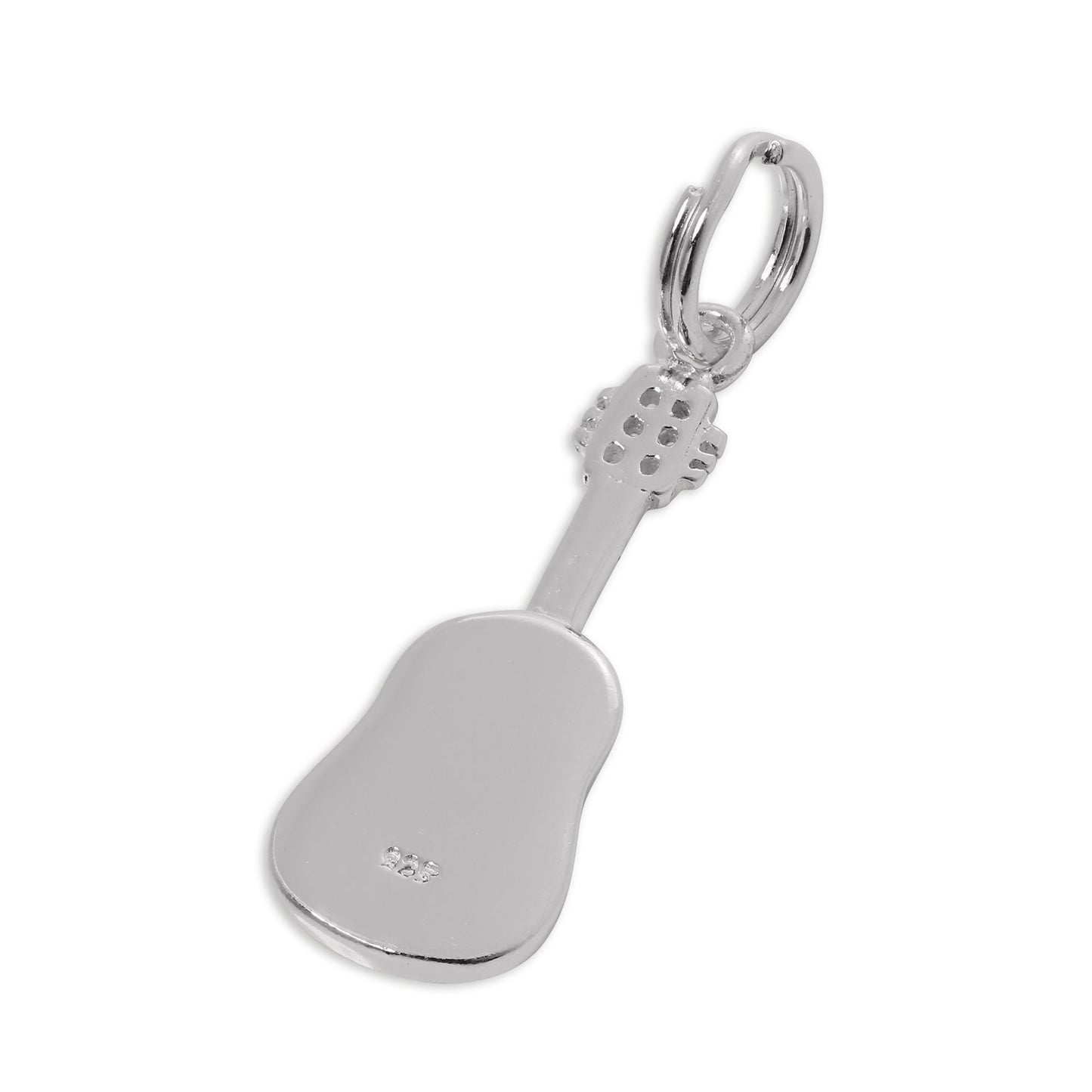 Sterling Silver Acoustic Guitar Charm
