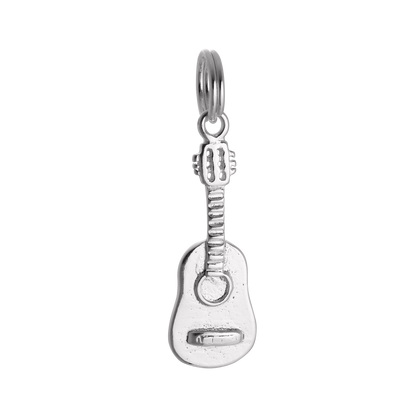 Sterling Silver Acoustic Guitar Charm