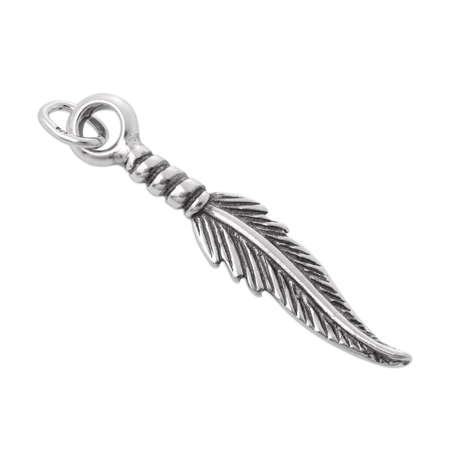 Sterling Silver Feather Charm