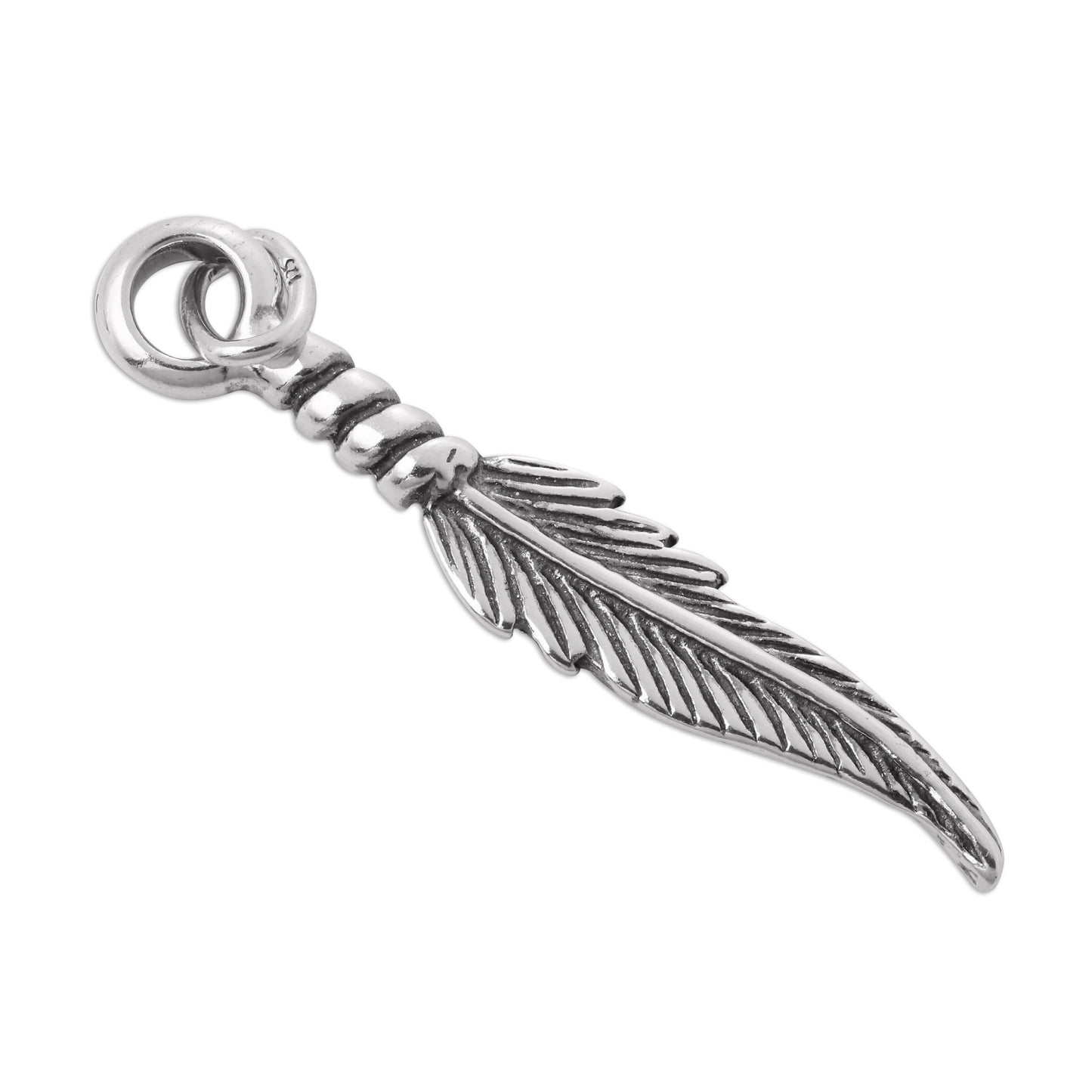 Sterling Silver Feather Charm