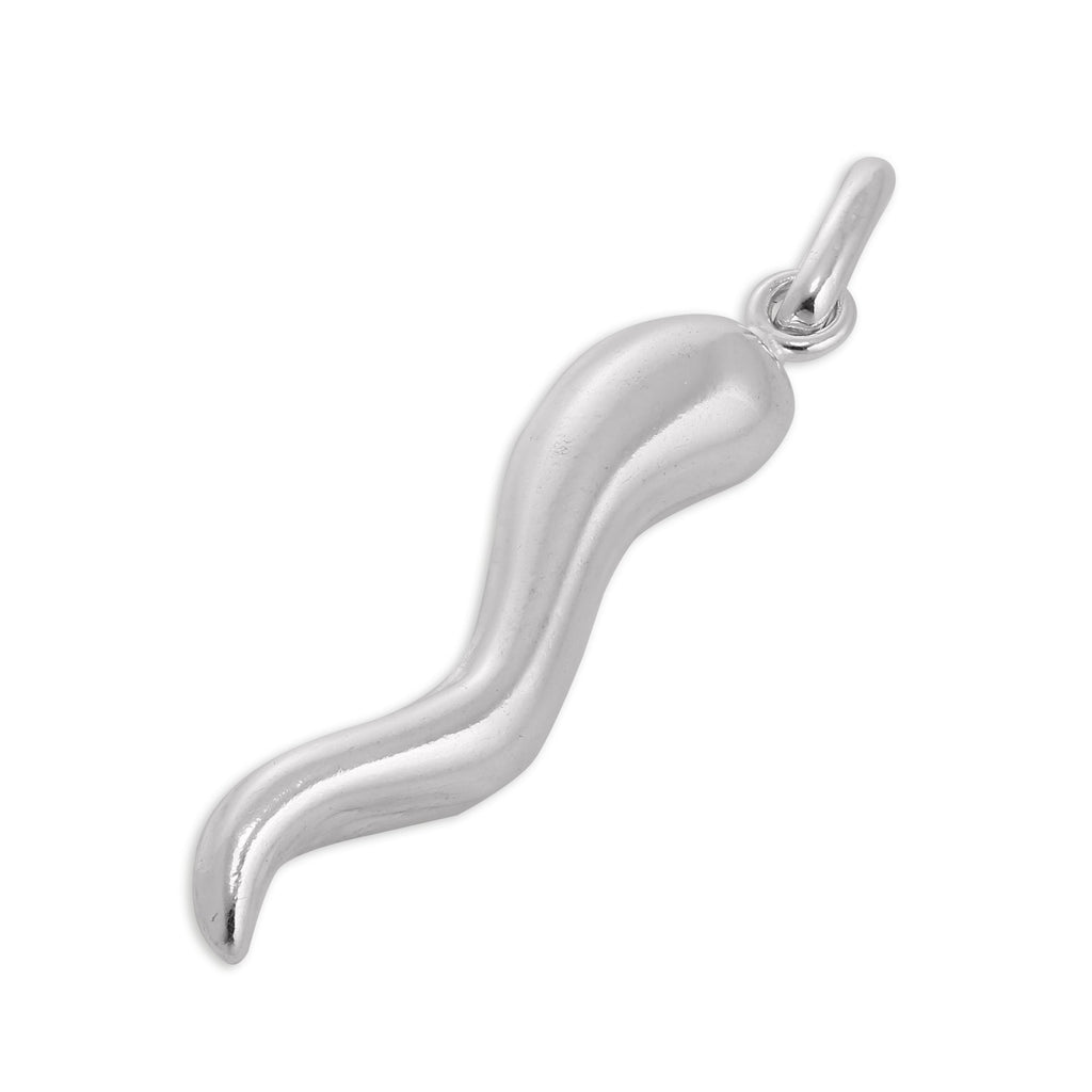 Sterling Silver Cornicello Charm