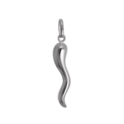 Sterling Silver Cornicello Charm