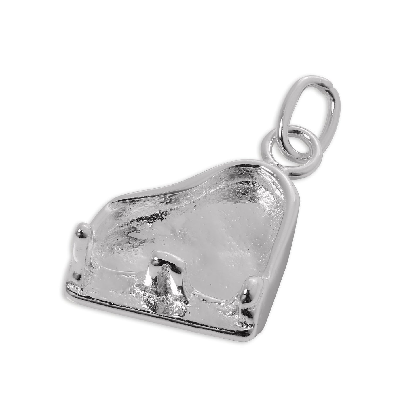 Sterling Silver Grand Piano Charm