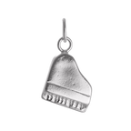 Sterling Silver Grand Piano Charm