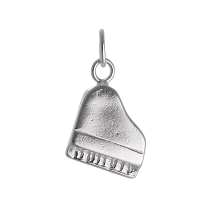 Sterling Silver Grand Piano Charm