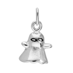 Sterling Silver Spooky Ghost Charm