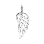 Sterling Silver Open Angel Wing Charm