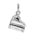 Sterling Silver Piano Charm