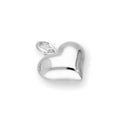 Sterling Silver Puffed Heart Charm