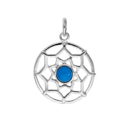 Sterling Silver Dreamcatcher Charm
