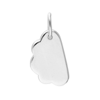 Sterling Silver Cloud Charm