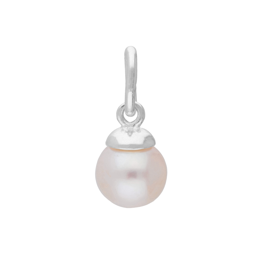 Sterling Silver & Freshwater Pearl Charm