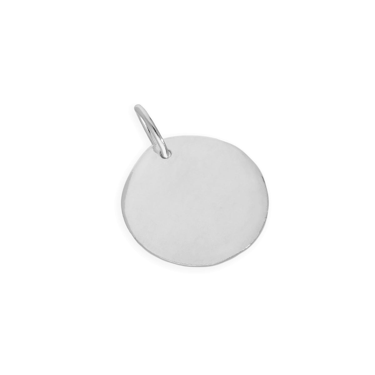 Sterling Silver Round Infinity Symbol Charm