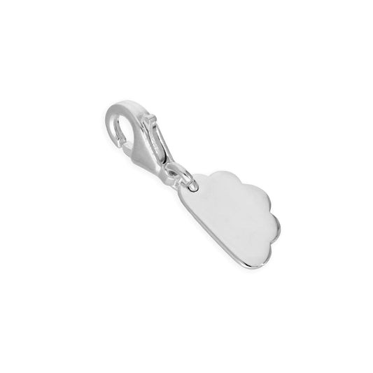 Sterling Silver Cloud Clip on Charm