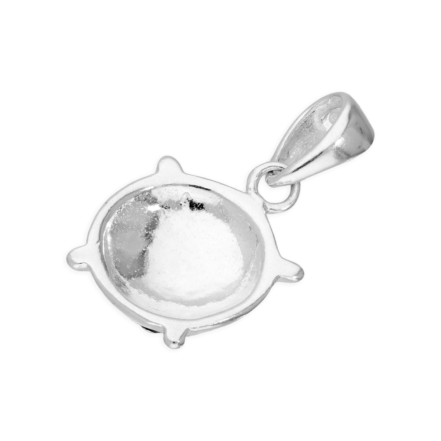 Large Sterling Silver & Coloured Enamel Ladybird Charm