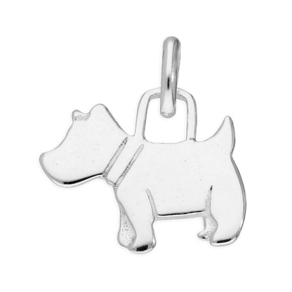 Sterling Silver Scottie Dog Charm