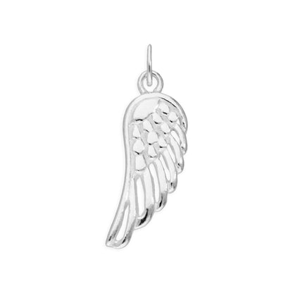 Sterling Silver Angel Wing Charm