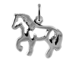 Sterling Silver Horse Charm