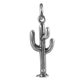 Sterling Silver Cactus Charm