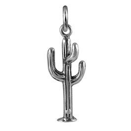 Sterling Silver Cactus Charm