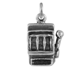 Sterling Silver Slot Machine Charm