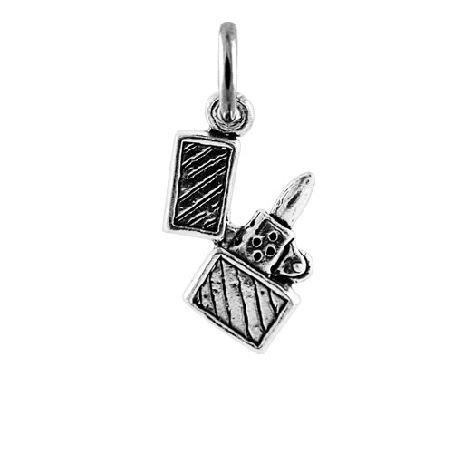 Sterling Silver Lighter Charm