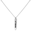 Personalised Sterling Silver Hammered Drop Hand Made Necklace