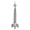 Sterling Silver Rocket Charm